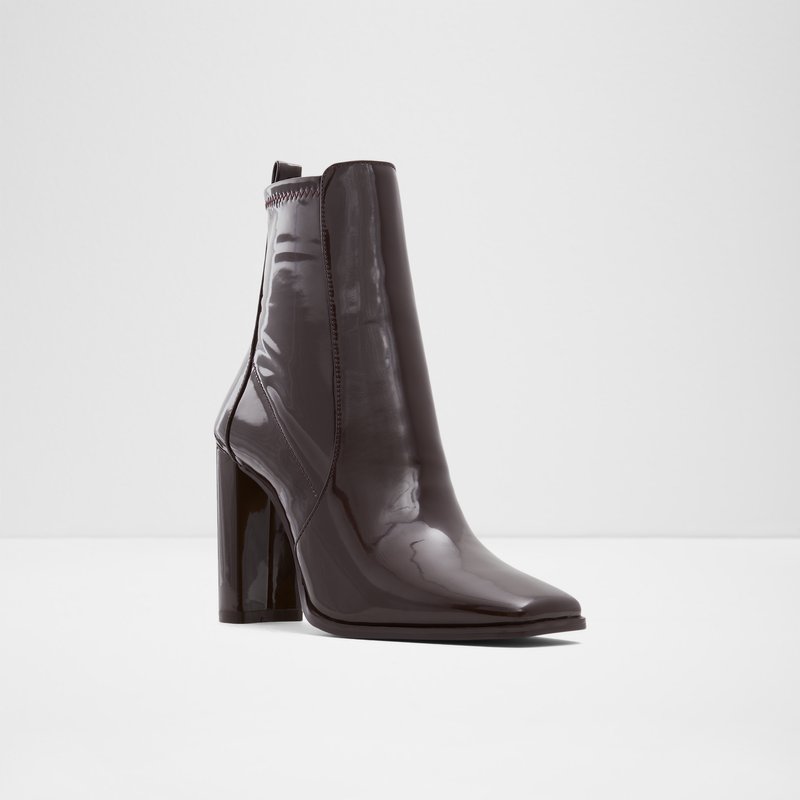 Women's Aldo Aurla Dress Boots Brown | 3054-RJSDI