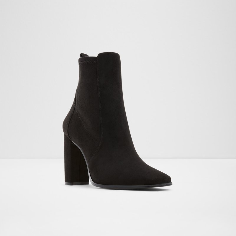 Women's Aldo Aurla Sock Boots Black | 1736-AIQNR