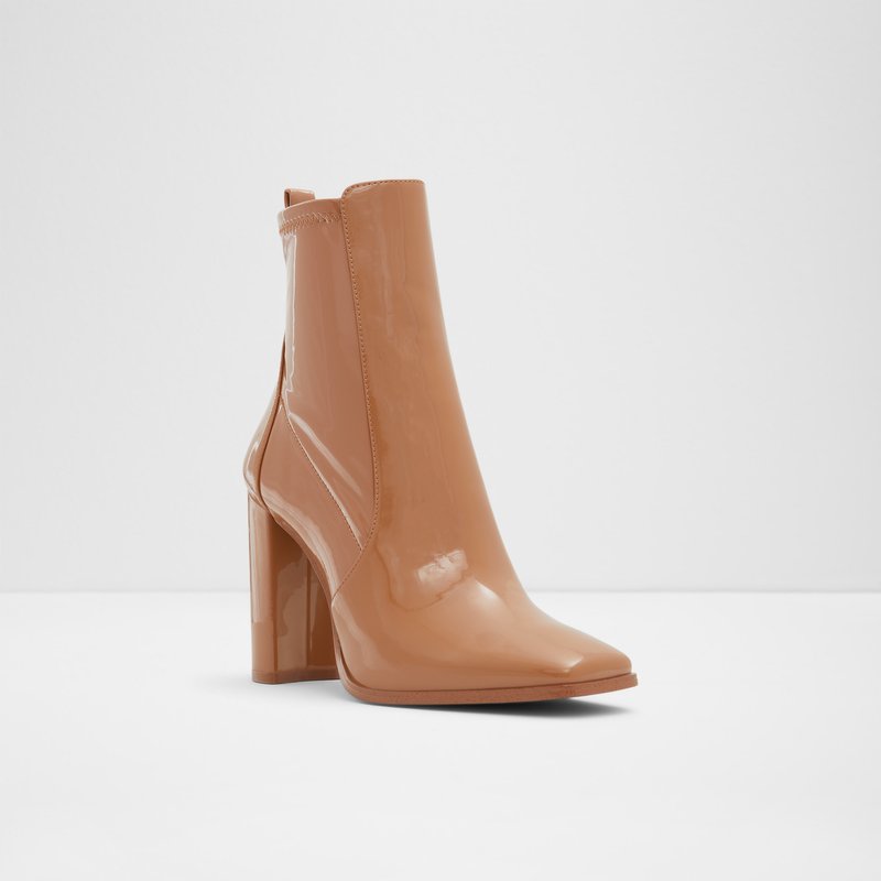 Women's Aldo Aurla Sock Boots Dark Beige | 2537-IYTWK