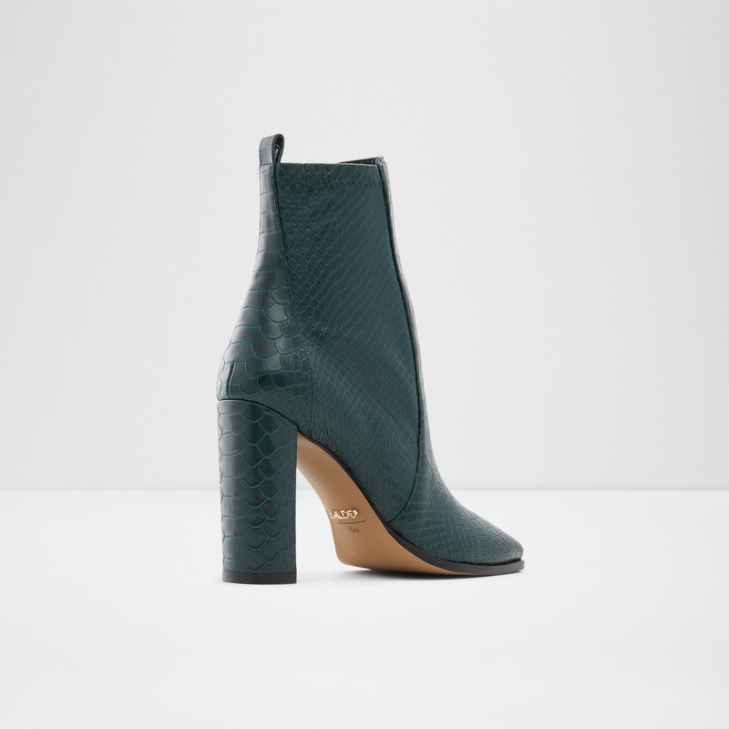 Women's Aldo Aurla Sock Boots Dark Green | 2970-HJDIY