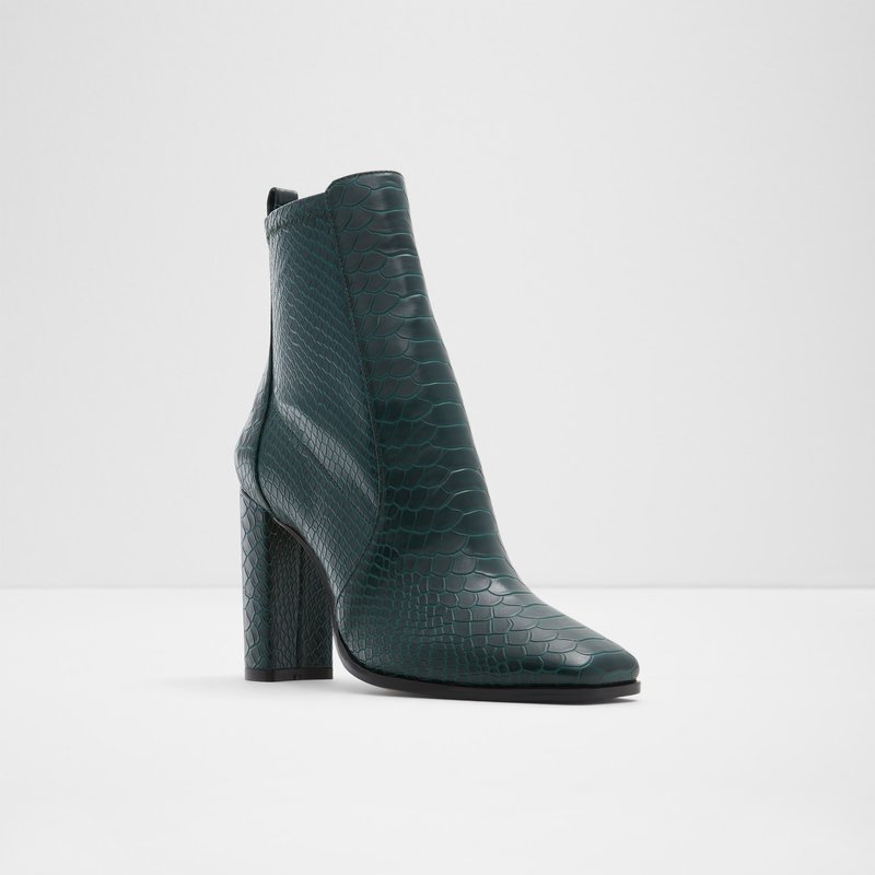 Women's Aldo Aurla Sock Boots Dark Green | 2970-HJDIY