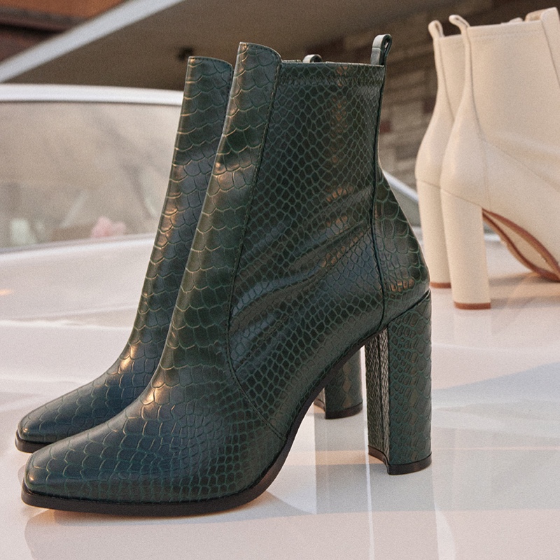 Women's Aldo Aurla Sock Boots Dark Green | 2970-HJDIY