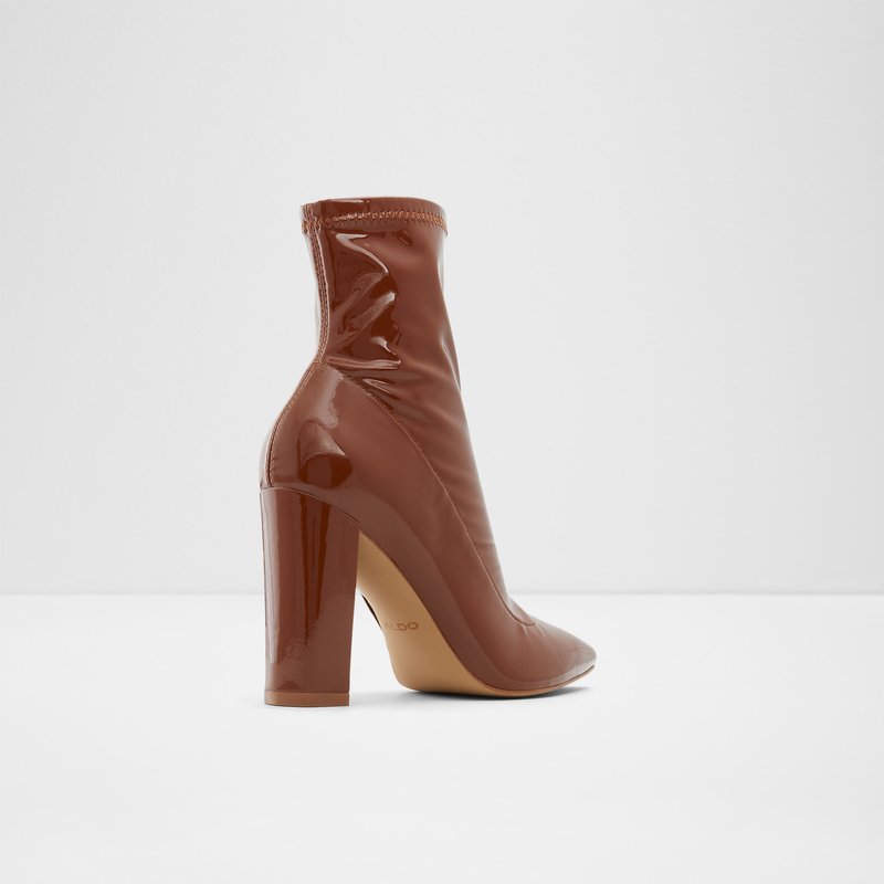 Women's Aldo Aurya Ankle Boots Dark Beige | 2790-TZGQW