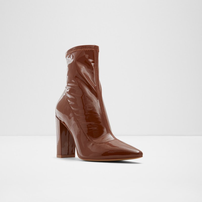 Women's Aldo Aurya Ankle Boots Dark Beige | 2790-TZGQW