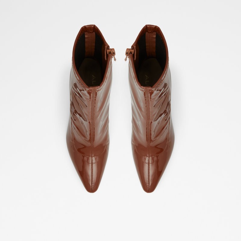 Women's Aldo Aurya Ankle Boots Dark Beige | 2790-TZGQW