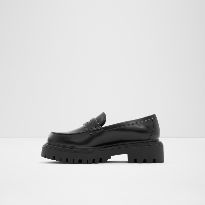 Women's Aldo Bigstrut Loafers Black | 2351-LIVFB