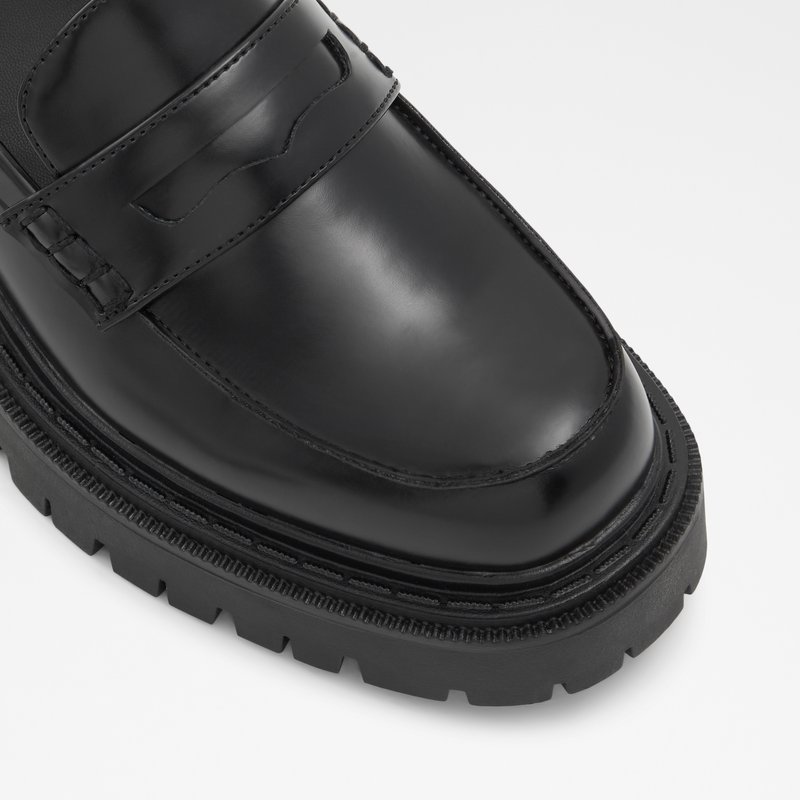 Women's Aldo Bigstrut Loafers Black | 2351-LIVFB