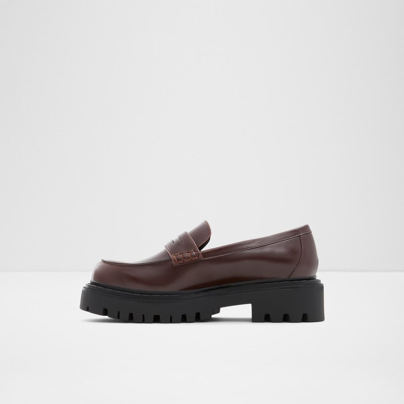 Women's Aldo Bigstrut Loafers Brown | 7689-GZDOX