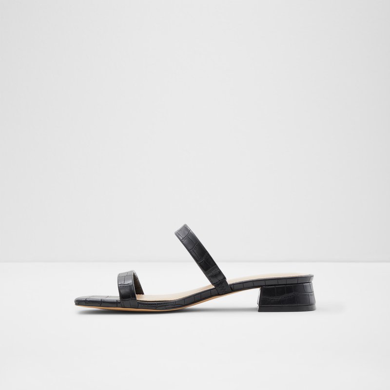 Women's Aldo Biliwen Flat Sandals Black | 5794-QLJOM