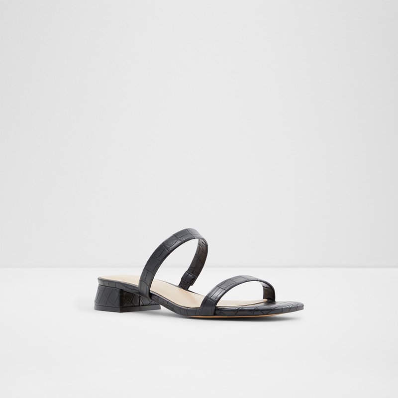 Women's Aldo Biliwen Flat Sandals Black | 5794-QLJOM