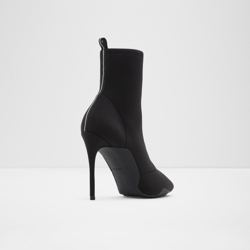 Women's Aldo Cadorehan Sock Boots Black | 6025-NRBKL