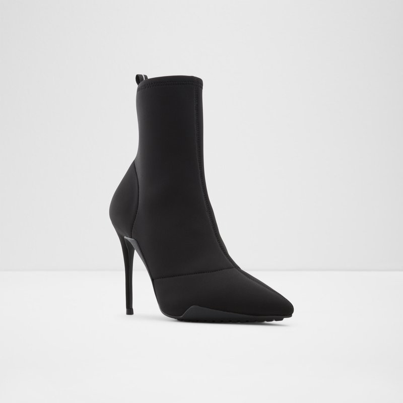 Women's Aldo Cadorehan Sock Boots Black | 6025-NRBKL
