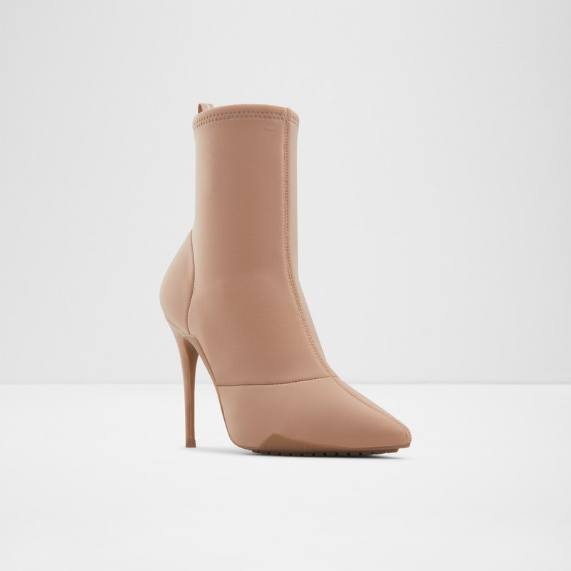 Women's Aldo Cadorehan Sock Boots Bone | 4852-LBFCT