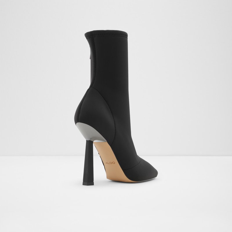 Women's Aldo Carmina Sock Boots Black | 3208-XDGOE