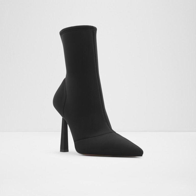 Women's Aldo Carmina Sock Boots Black | 3208-XDGOE