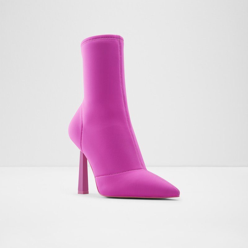 Women's Aldo Carmina Sock Boots Pink | 0932-TKDMB