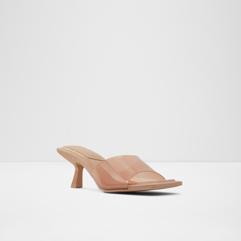 Women's Aldo Cassilia Kitten Heels Beige | 3476-ADGJZ