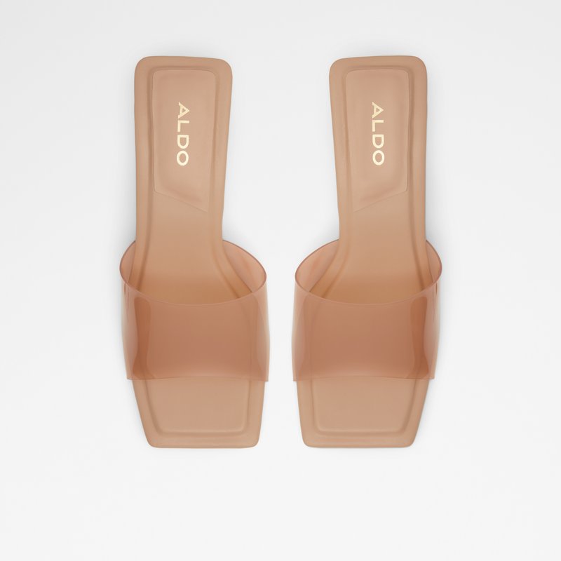 Women's Aldo Cassilia Kitten Heels Beige | 3476-ADGJZ