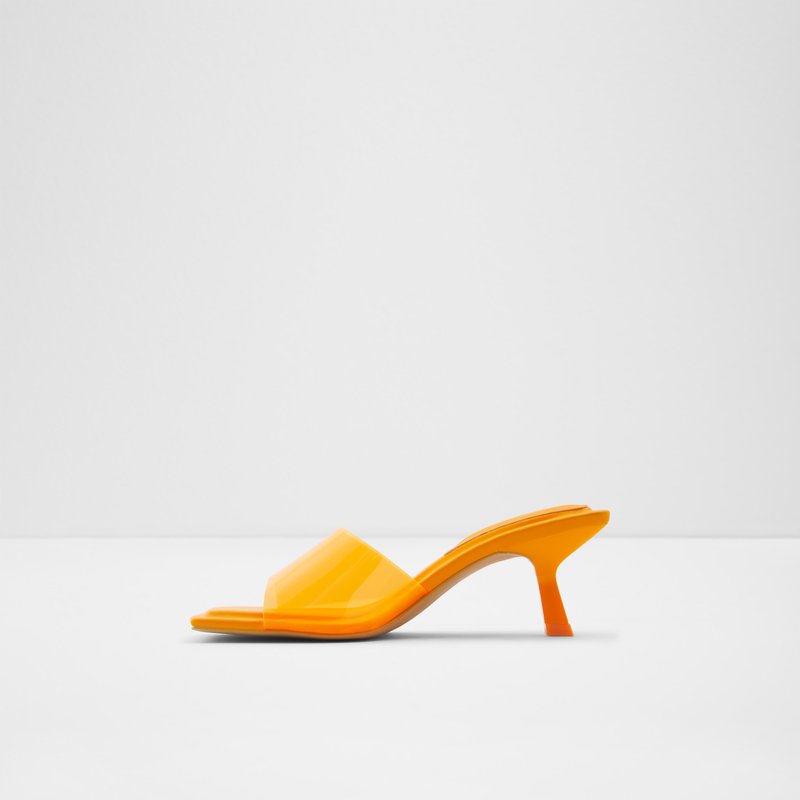 Women's Aldo Cassilia Kitten Heels Orange | 4621-FCNBE