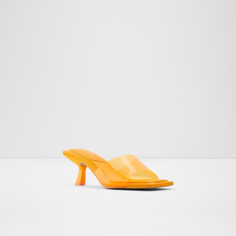 Women's Aldo Cassilia Kitten Heels Orange | 4621-FCNBE