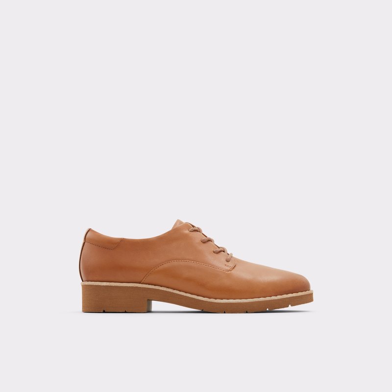 Women\'s Aldo Cerquedaflex Oxfords Brown | 1628-SPUVA