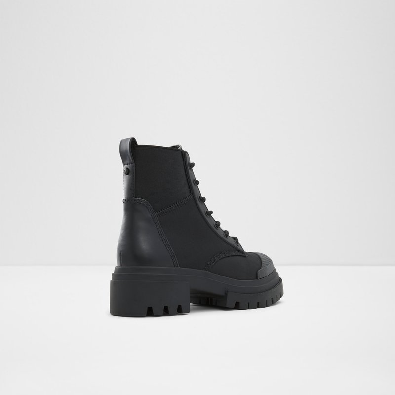 Women's Aldo Charline Combat Boots Black | 2953-GRKZN