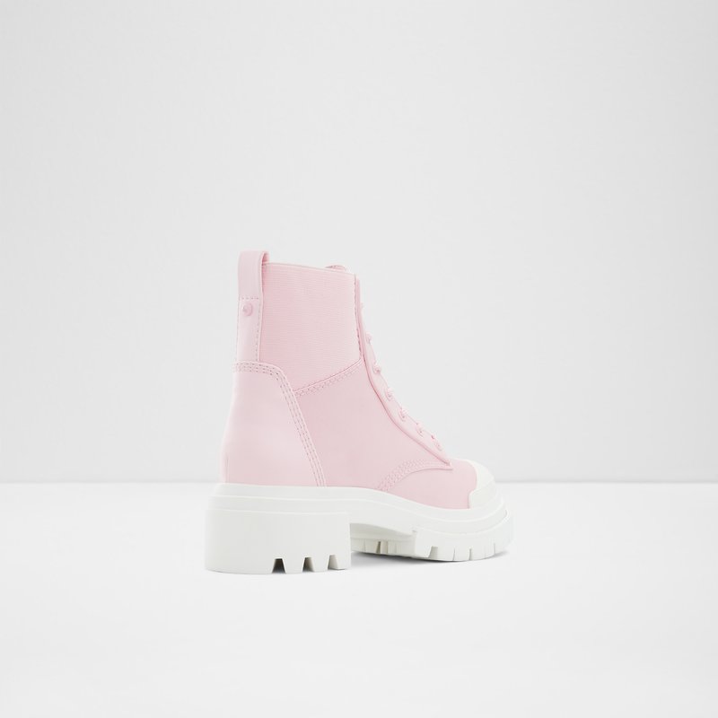 Women's Aldo Charline Combat Boots Pink | 5142-ZNQVX