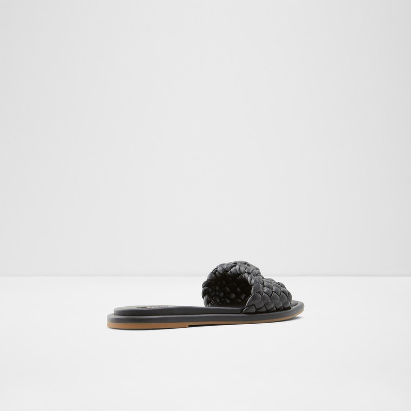 Women's Aldo Chicago Flat Sandals Black | 4316-HGCKB