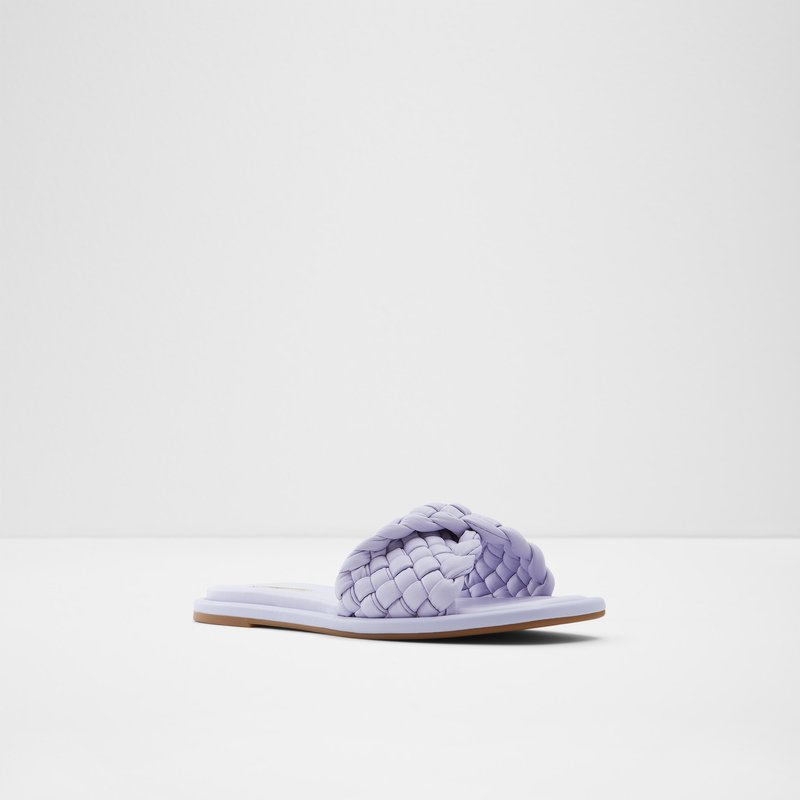 Women's Aldo Chicago Flat Sandals Purple | 8726-HCGYU