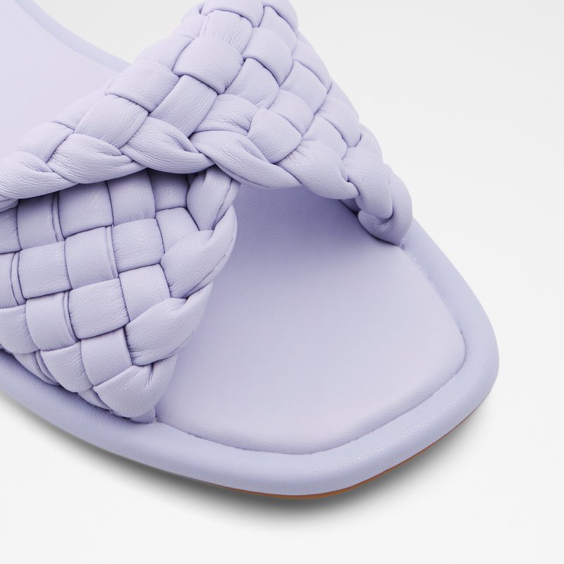Women's Aldo Chicago Flat Sandals Purple | 8726-HCGYU