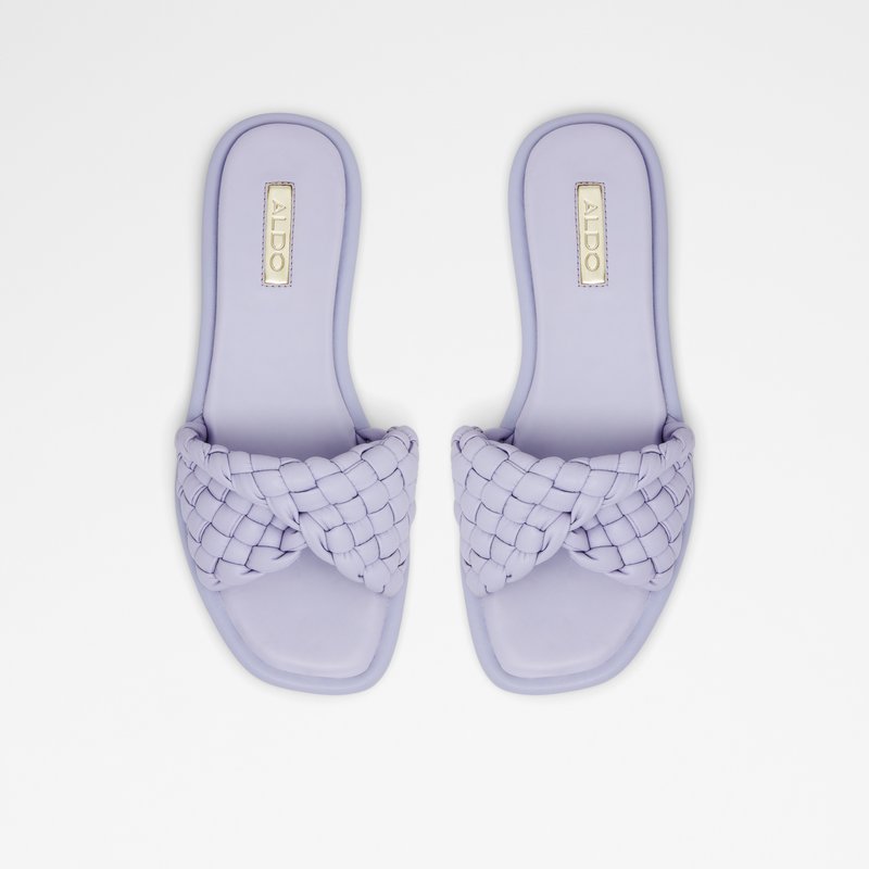 Women's Aldo Chicago Flat Sandals Purple | 8726-HCGYU