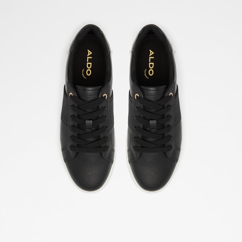 Women's Aldo Ciela Lace Up Sneakers Black | 9412-HVYSR