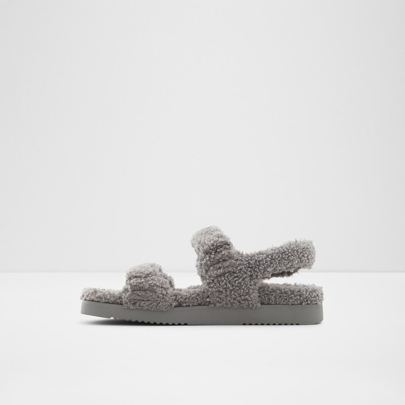 Women's Aldo Cloud Slippers Grey | 6351-IRFJT