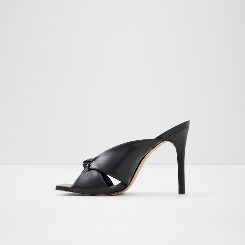 Women's Aldo Cobeaga Heeled Sandals Black | 2610-HZQTW