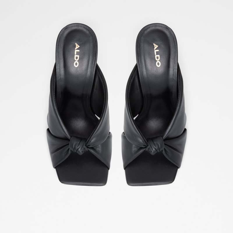 Women's Aldo Cobeaga Heeled Sandals Black | 2610-HZQTW