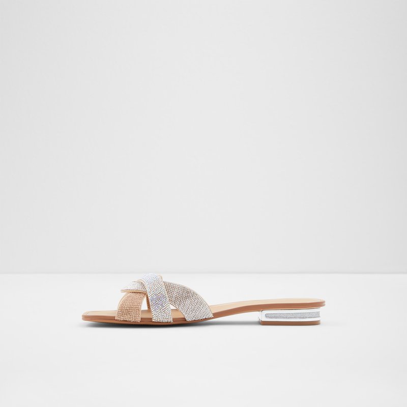 Women's Aldo Coredith Heeled Sandals Brown | 5986-EDGJY