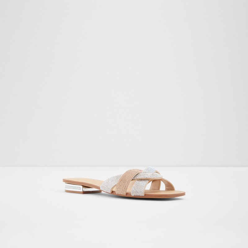 Women's Aldo Coredith Heeled Sandals Brown | 5986-EDGJY