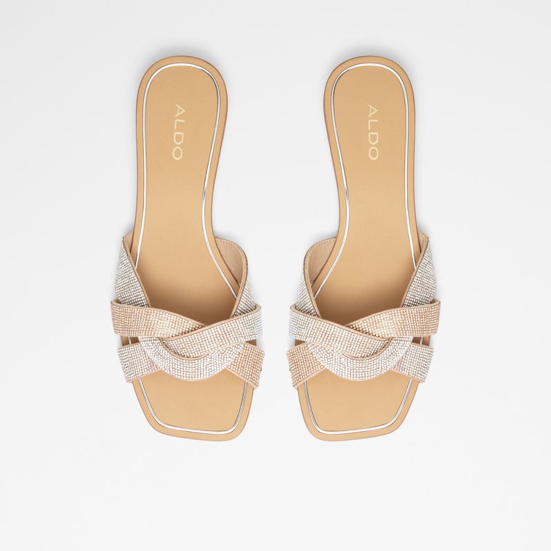 Women's Aldo Coredith Heeled Sandals Brown | 5986-EDGJY