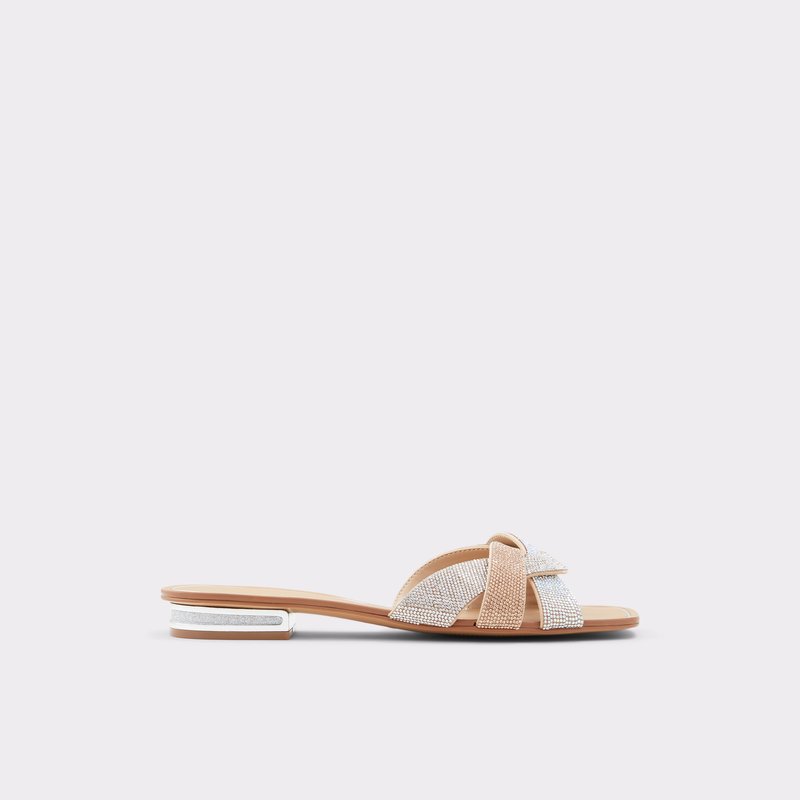Women\'s Aldo Coredith Heeled Sandals Brown | 5986-EDGJY