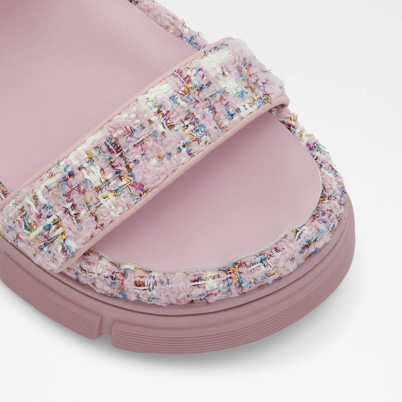 Women's Aldo Corinne Flat Sandals Pink | 5724-AZJTU