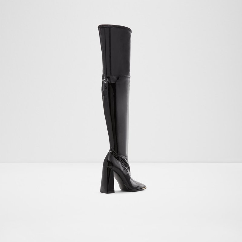 Women's Aldo Cosmo Over The Knee-Boots Black | 9083-RUEQF