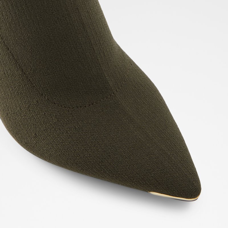 Women's Aldo Crulla Over The Knee-Boots Khaki | 2813-ORXPM