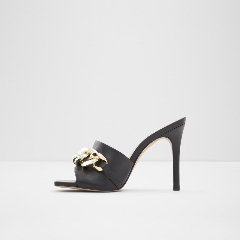 Women's Aldo Cubetto High Heels Black | 1094-MHBYI