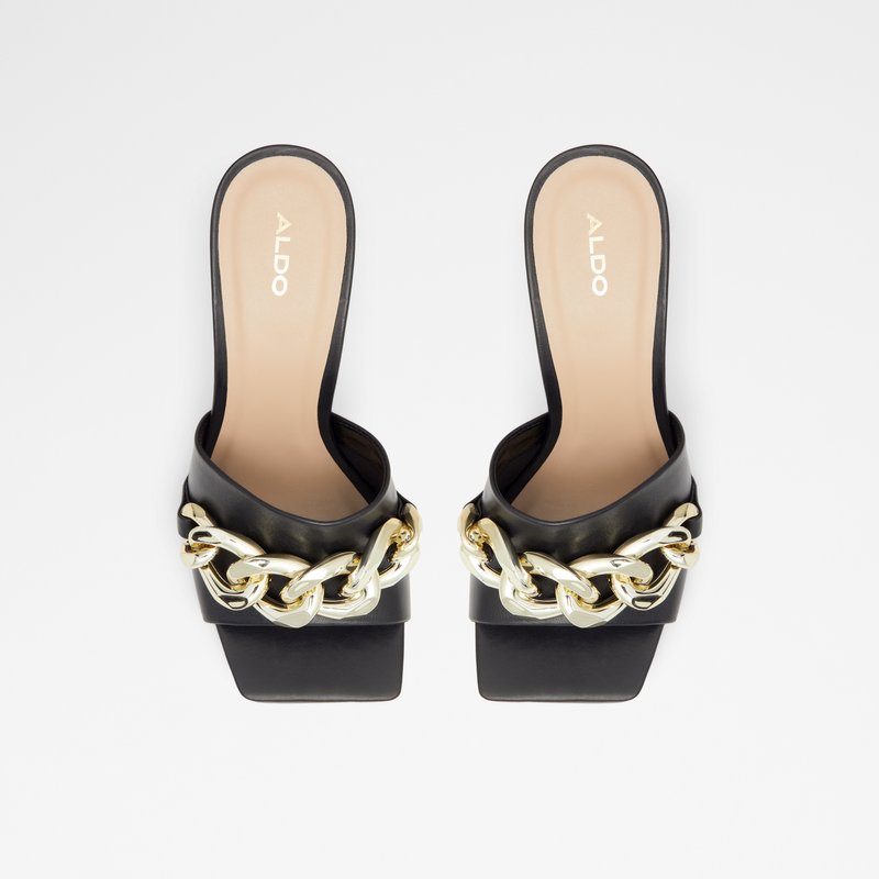 Women's Aldo Cubetto High Heels Black | 1094-MHBYI