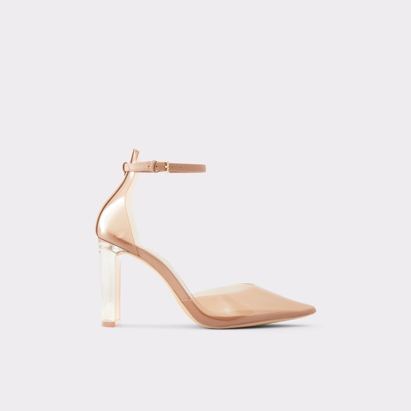Women\'s Aldo Deedee High Heels Bone | 0874-QTMUV