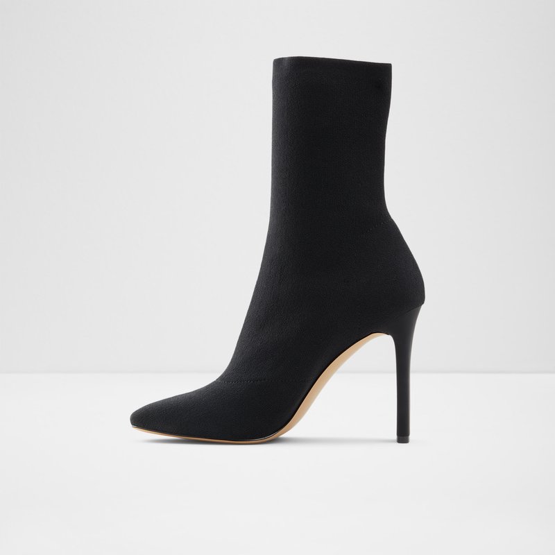 Women's Aldo Delylah Sock Boots Black | 2768-PYZFH