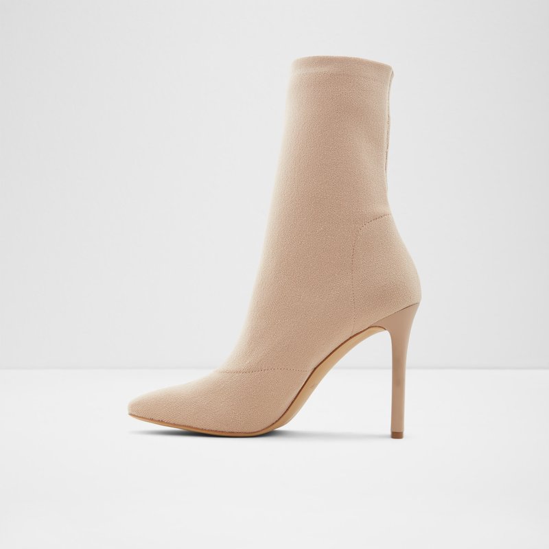 Women's Aldo Delylah Sock Boots Bone | 1469-TQUVJ