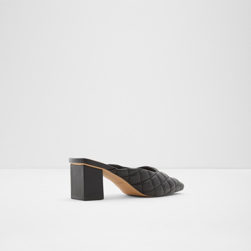 Women's Aldo Drenna Block Heels Black | 4528-ACDJH