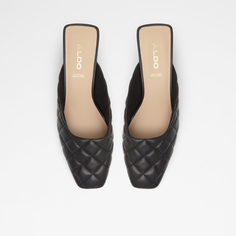 Women's Aldo Drenna Block Heels Black | 4528-ACDJH