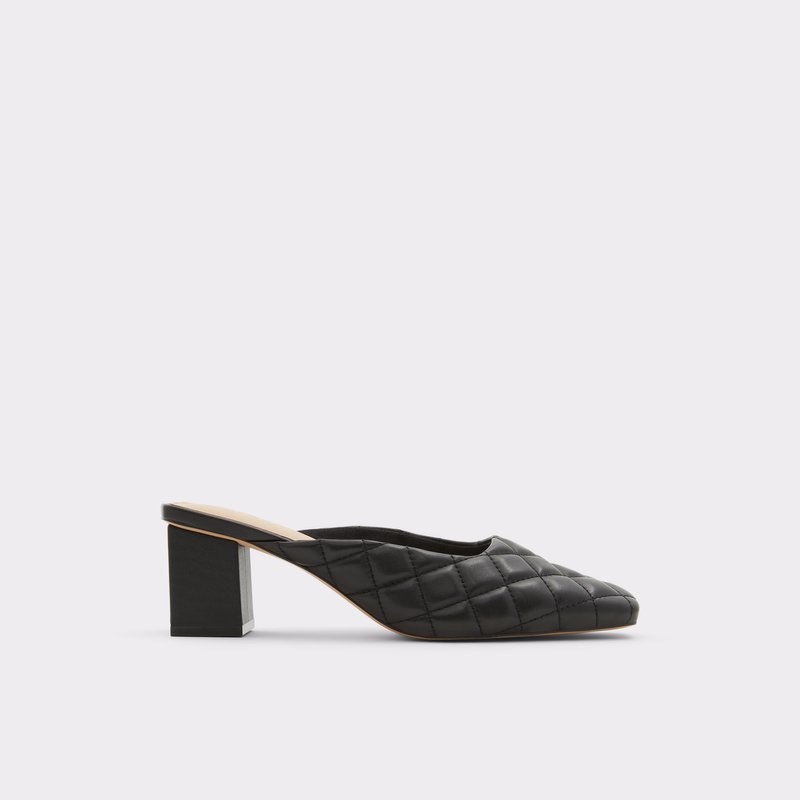 Women\'s Aldo Drenna Block Heels Black | 4528-ACDJH